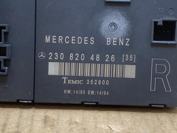 Módulo de cierre centralizado Mercedes SL