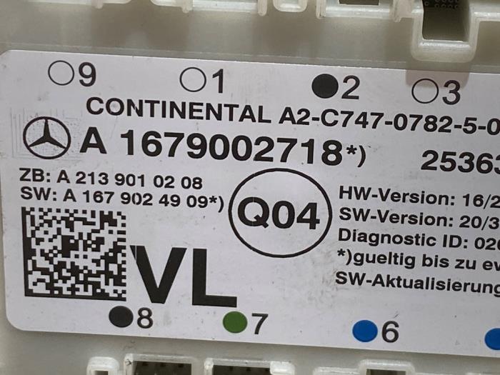 Modul centralnego zamka Mercedes Sprinter