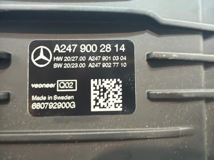 Front camera Mercedes CLA