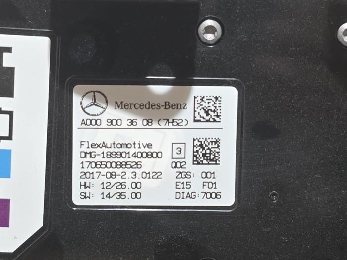 Interior lighting, front Mercedes B-Klasse