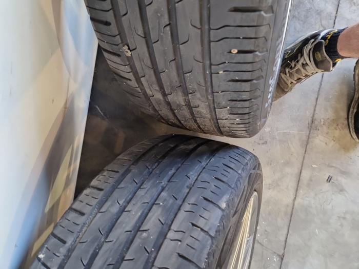 Sport rims set + tires Mercedes B-Klasse