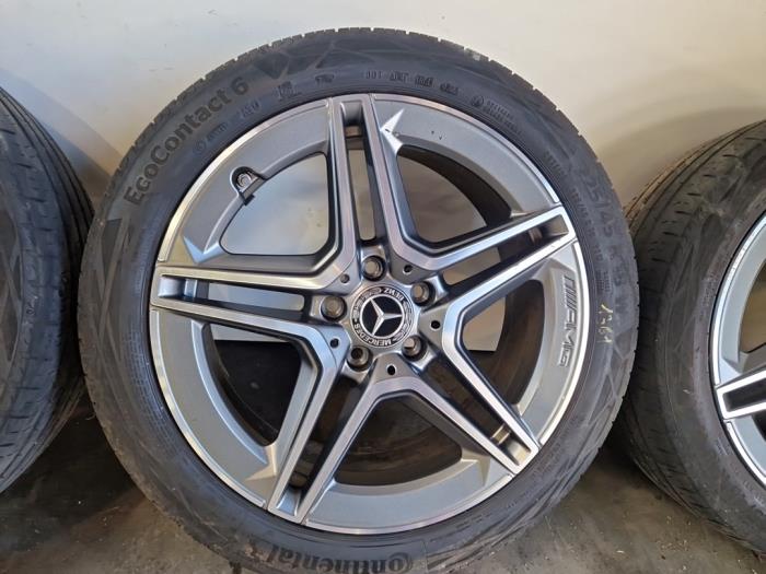 Sport rims set + tires Mercedes B-Klasse