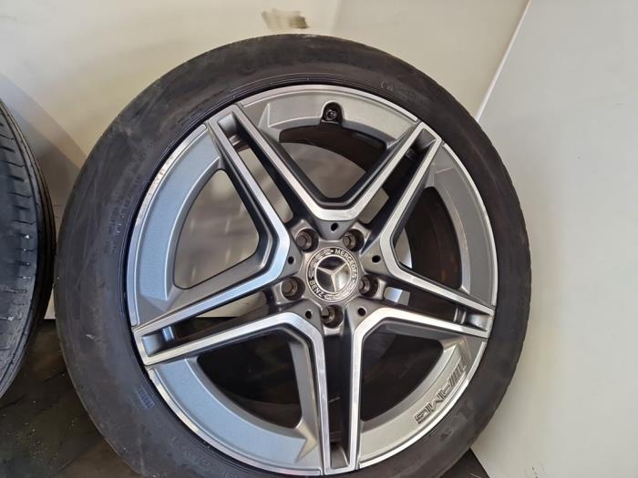 Sport rims set + tires Mercedes B-Klasse