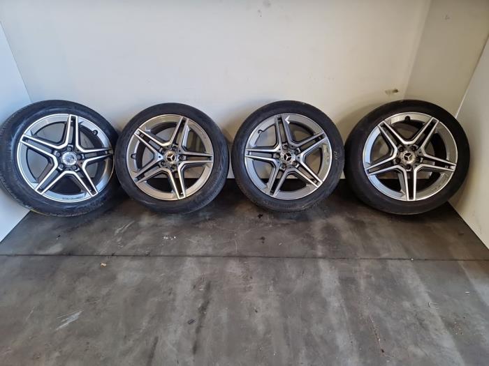 Sport rims set + tires Mercedes B-Klasse