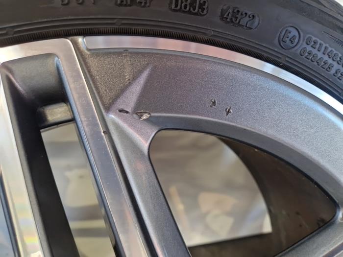 Sport rims set + tires Mercedes B-Klasse