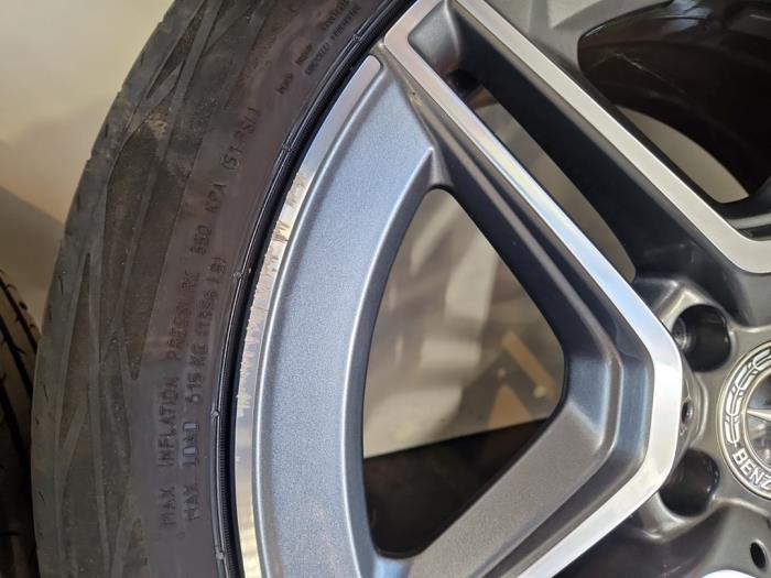 Sport rims set + tires Mercedes B-Klasse