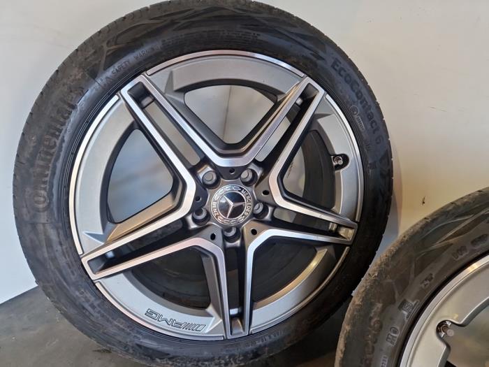 Sport rims set + tires Mercedes B-Klasse