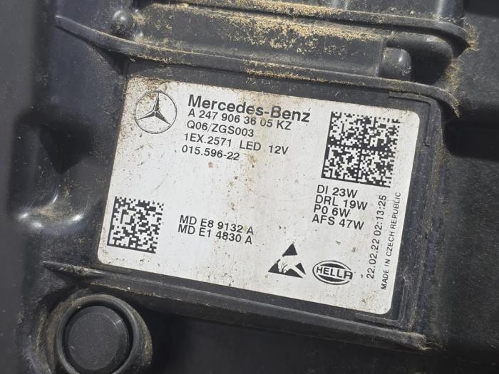 Scheinwerfer rechts Mercedes GLA