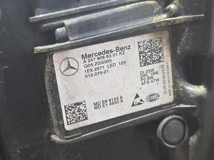 Scheinwerfer links Mercedes GLA