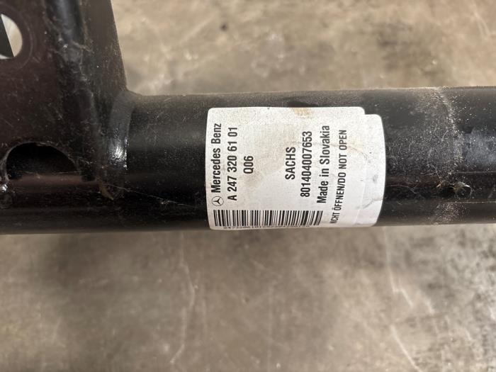 Fronts shock absorber, left Mercedes GLA