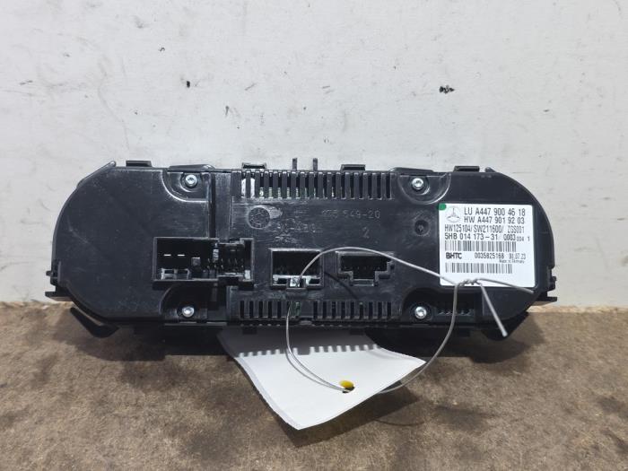 Heater control panel Mercedes Vito