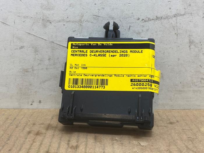 Module verrouillage central des portes Mercedes C-Klasse