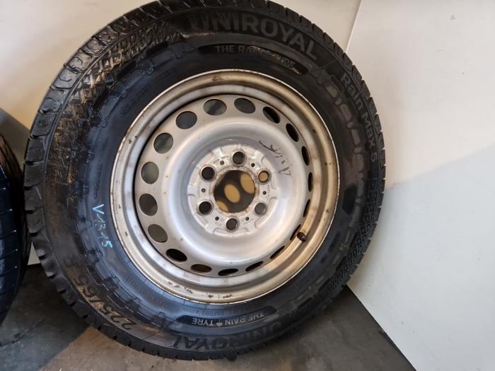 Velgen set + banden Mercedes Sprinter