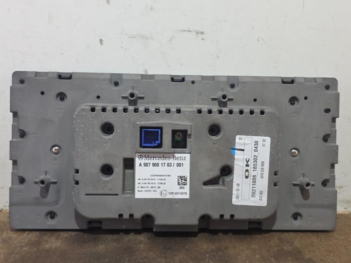 Pantalla de navegación Mercedes Sprinter