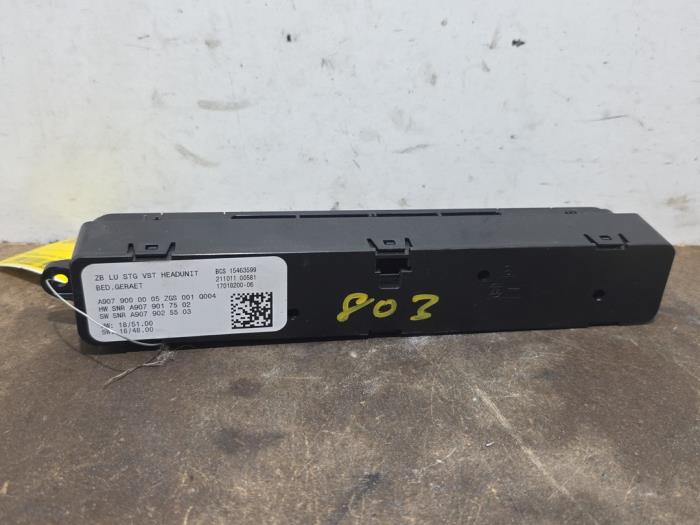 Panneau commande radio Mercedes Sprinter