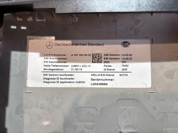 Binnenverlichting voor Mercedes Vito