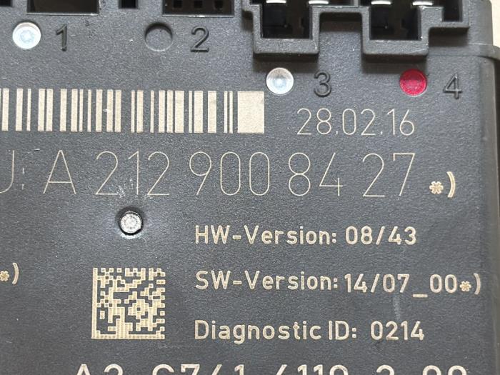 Modul centralnego zamka Mercedes E-Klasse