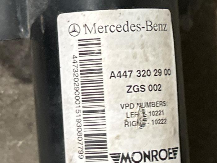 Fronts shock absorber, left Mercedes Marco Polo