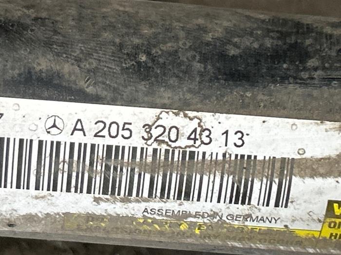 Schokdemper links-voor Mercedes C-Klasse