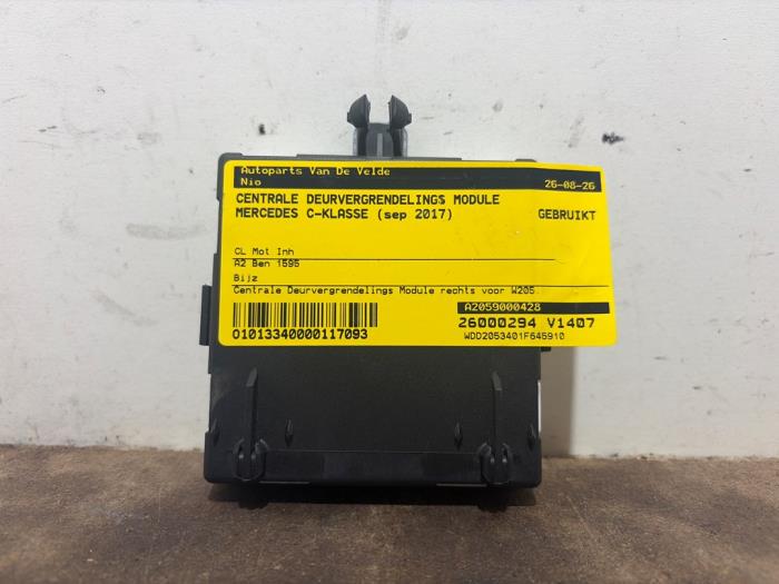 Centrale Deurvergrendelings Module Mercedes C-Klasse
