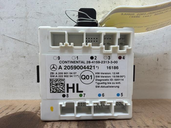 Central door locking module Mercedes GLC-Klasse