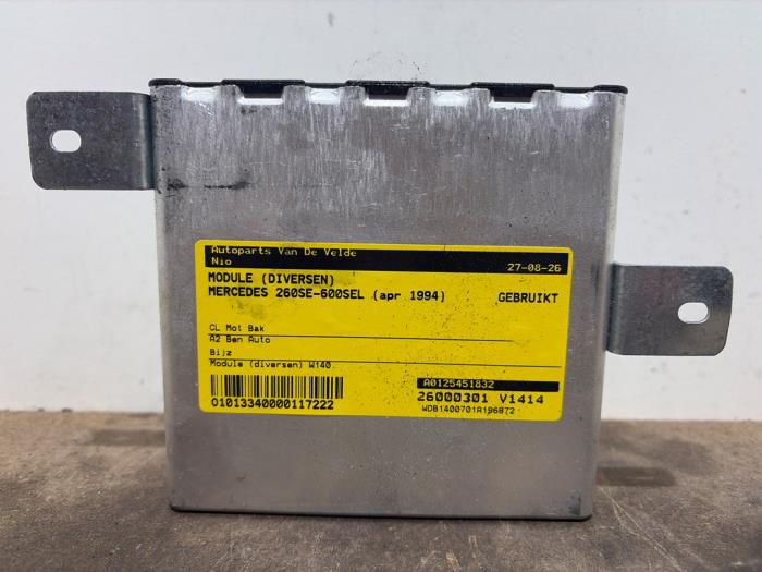 Module (diversen) Mercedes 260SE-600SEL