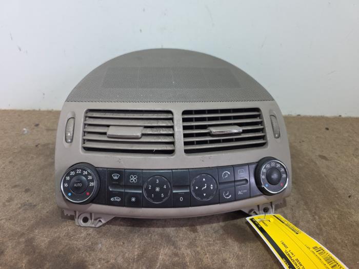 Panneau de commandes chauffage Mercedes E-Klasse