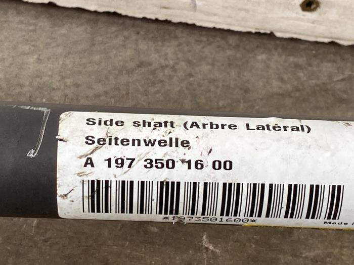 Arbre de transmission arrière gauche Mercedes SLS-klasse