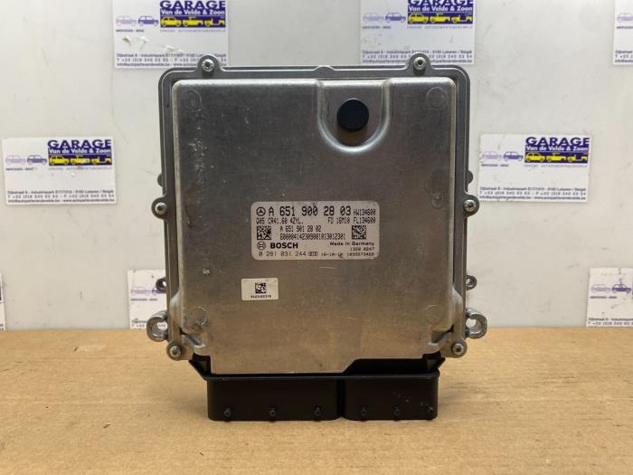 Kontaktslot + computer Mercedes Vito