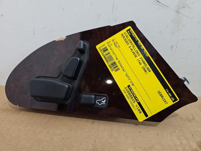 Electric seat switch Mercedes S-Klasse