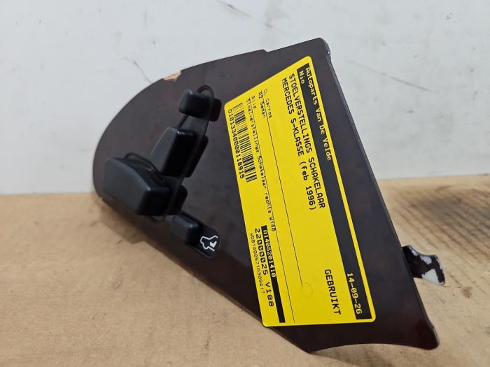 Electric seat switch Mercedes S-Klasse