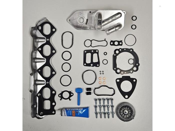 Motor van een Ford Transit 2.0 TDCi 16V Eco Blue 130 RWD 2019