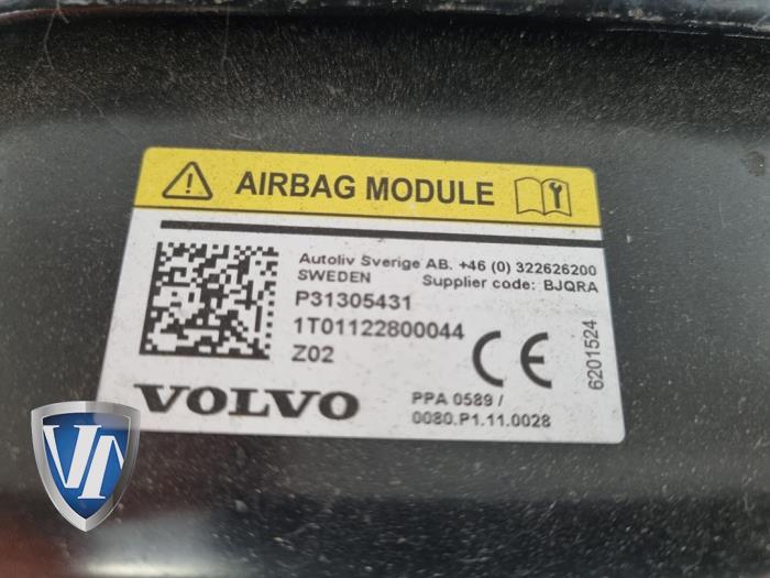 Voetgangers airbag van een Volvo V40 (MV) 1.6 D2 2012
