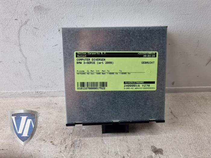 Gebruikte Computer Diversen BMW 3 serie Touring (E91) 320d 16V Prijs € 25,00 Margeregeling aangeboden door Vollux Carparts B.V.