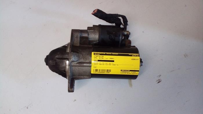 Gebruikte Startmotor Opel Astra H (L48) 2.0 16V Turbo Prijs € 39,99 Margeregeling aangeboden door Autodemontage Tegelen