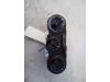 Airco bedieningspaneel van een Peugeot 208 I (CA/CC/CK/CL), 2012 / 2019 1.2 Vti 12V PureTech 82, Hatchback, Benzine, 1.199cc, 60kW (82pk), FWD, EB2F; HMZ, 2012-03 / 2019-12, CAHMZ; CCHMZ 2013