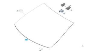 Nieuwe Ruit voor Mercedes A (177.0) 1.3 A-200 Turbo 16V Prijs € 363,00 Inclusief btw aangeboden door De Vogel Auto's B.V.