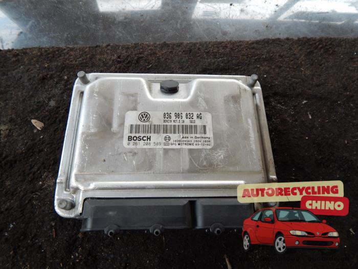 Gebruikte Computer Motormanagement Volkswagen Golf IV (1J1) 1.9 TDI 100 Prijs € 38,00 Margeregeling aangeboden door Autorecycling Chino B.V.