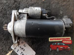 Gebruikte Startmotor Volkswagen Lupo (6X1) 1.2 TDI 3L Prijs € 32,00 Margeregeling aangeboden door Autorecycling Chino B.V.