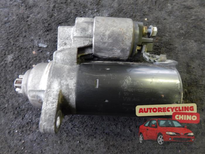 Gebruikte Startmotor Volkswagen Polo IV (9N1/2/3) 1.4 TDI 70 Prijs € 27,00 Margeregeling aangeboden door Autorecycling Chino B.V.