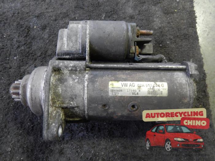 Gebruikte Startmotor Volkswagen Polo IV (9N1/2/3) 1.4 TDI 75 Prijs € 27,00 Margeregeling aangeboden door Autorecycling Chino B.V.