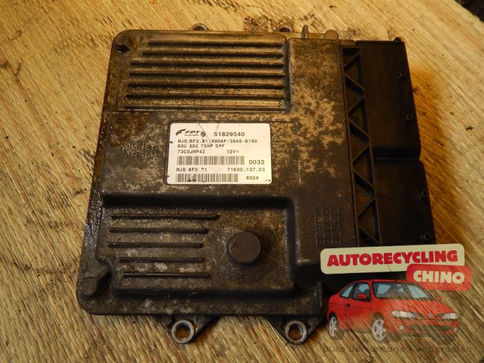Gebruikte Computer Motormanagement Fiat 500 (312) 1.3 MJTD 16V Prijs € 175,00 Margeregeling aangeboden door Autorecycling Chino B.V.