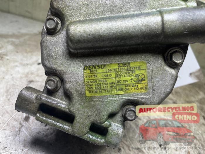 Gebruikte Pomp Airco Fiat Bravo (198A) 1.4 16V Prijs € 75,00 Margeregeling aangeboden door Autorecycling Chino B.V.