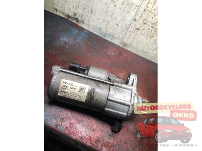 Startmotor van een Audi Q3 (F3B) 1.4 45 TFSI e 16V 2018