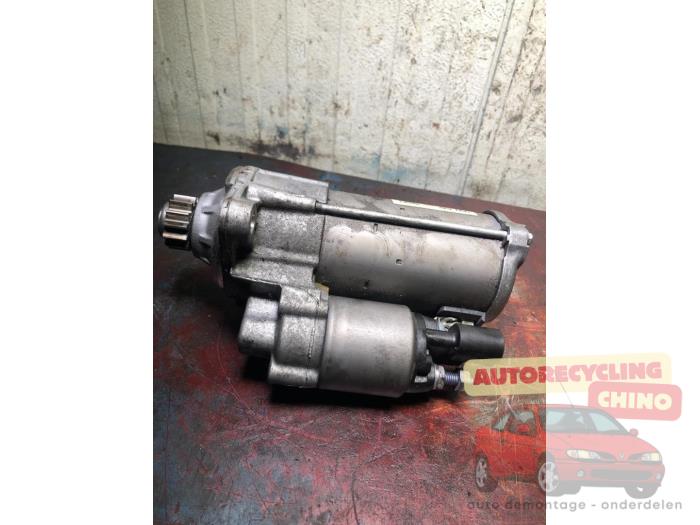 Startmotor van een Audi Q3 (F3B) 1.4 45 TFSI e 16V 2018