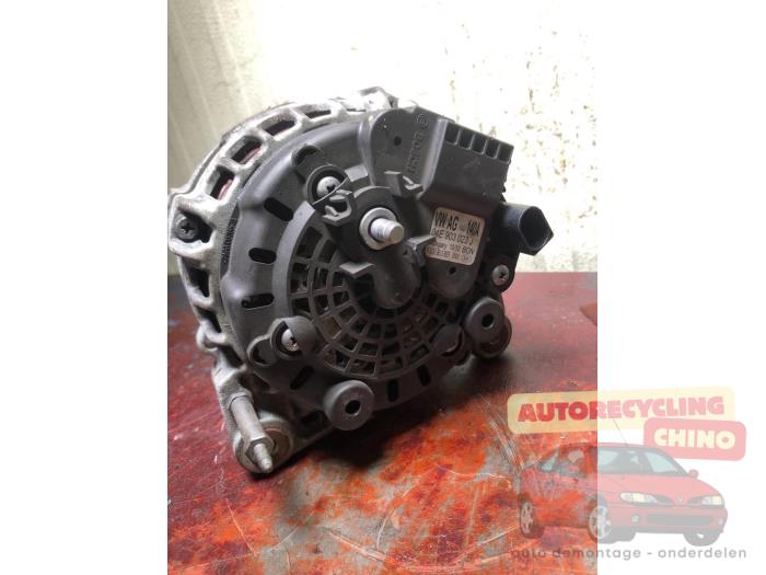 Gebruikte Dynamo Seat Leon (5FB) 1.2 TSI Ecomotive 16V Prijs € 70,00 Margeregeling aangeboden door Autorecycling Chino B.V.