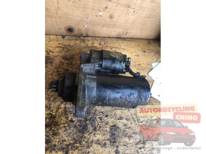 Gebruikte Startmotor Volkswagen Touran (1T1/T2) 1.9 TDI 105 Euro 3 Prijs € 35,00 Margeregeling aangeboden door Autorecycling Chino B.V.