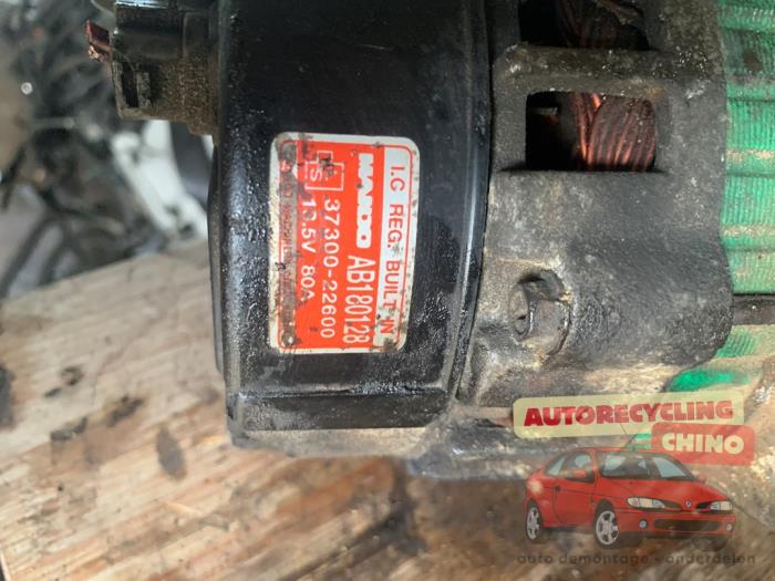 Gebruikte Dynamo Hyundai Accent 1.5i 12V Prijs € 35,00 Margeregeling aangeboden door Autorecycling Chino B.V.
