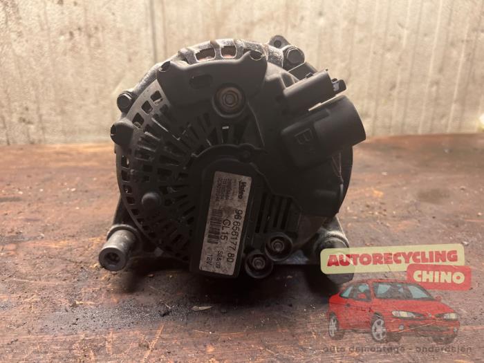 Dynamo van een Peugeot Expert (G9) 2.0 HDi 120 2009