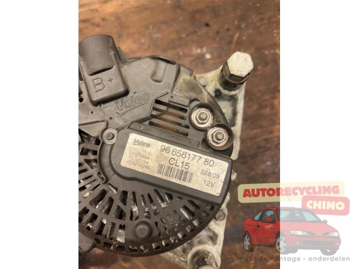 Dynamo van een Peugeot Expert (G9) 2.0 HDi 120 2009